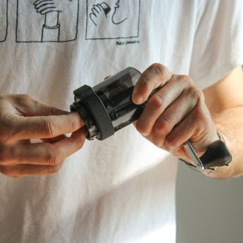 Mahlgrad einstellen bei der Hario Mühle Coffee Smart G PRO